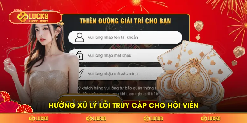 Hướng xử lý lỗi truy cập cho hội viên